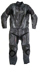 TRIUMPH Race Biker Motorrad Leder Anzug Kombi Suit Schwarz 50 M-L