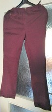 Weinrote hose schlupfhose - -,