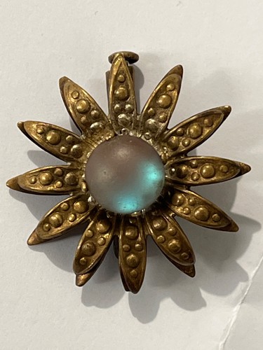 Böhmischer saphir brosche - saphir,
