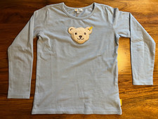 STEIFF T-SHIRT LANGARM GR 122 NEUWERTIG BLAU - UNISEX MÄDCHEN JUNGEN SWEATSHIRT