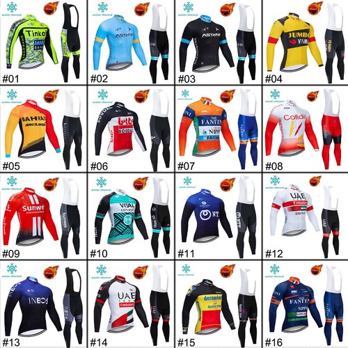 Radtrikot langarm herren - herren, set