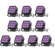 10x 90W Par Strahler 5200mAh