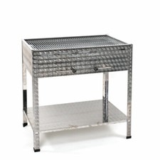 Edelstahl Holzkohlegrill Profi