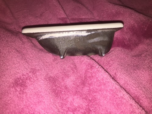 Miniatur gusseisen badewanne - miniatur,
