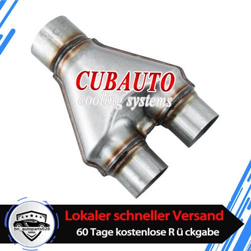 Edelstahl universell auspuff - auspuff, y