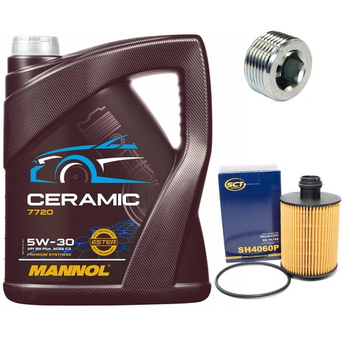Motoröl filter set 5 - 5w-30,