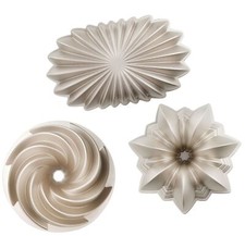 Back-Kunst Alu Backformen  - TWIST - SENSATION - STERN - Dr. Oetker + Rezept