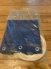 Bezug Liegestuhl Hama Dänemark Liege Gartenliege vintage NOS blau NEU