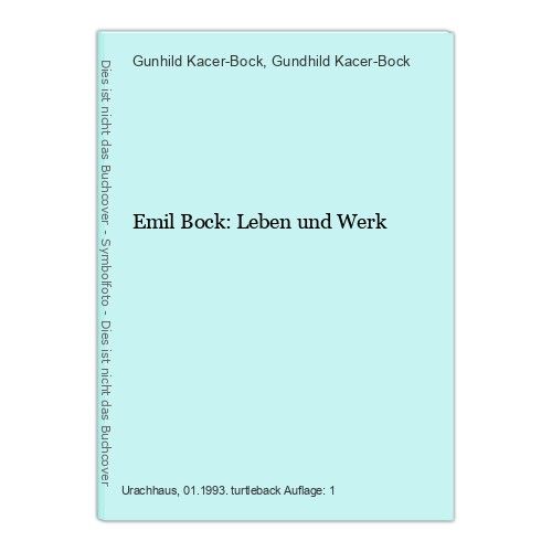 Emil bock leben und werk - emil,