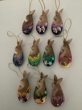 10 Anhänger Hase Ostern