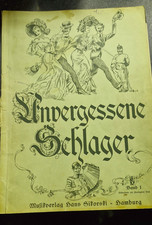 Noten Unvergessene Schlager