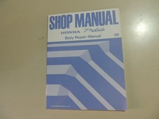 Body repair manual