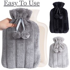 Wärmflasche mit Bezug Fleece