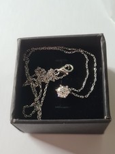 Collier 18kt WG 1 Brill. 0,5ct