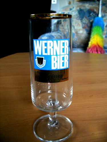 Bierglas ehemalige brauerei - bierglas,