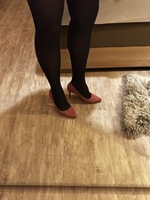 Stiletto Pumps Gr. 40 Rosa, gebraucht Sammler gerne getragen High Heels