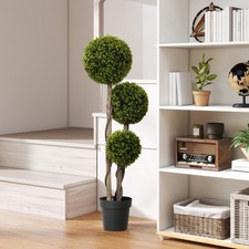 Homcom künstlicher buchsbaum - künstlicher,