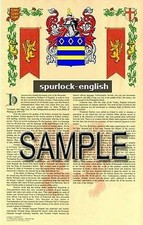 Spurlock Wappen Name