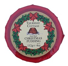 Thursday Cottage Handmade Christmas Pudding Cello, 112g
