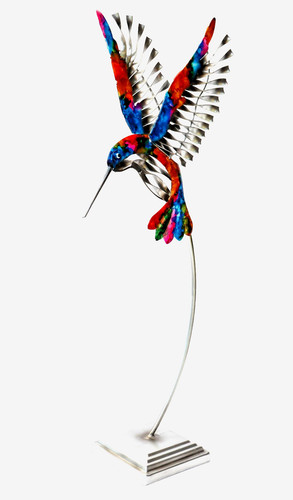 Deko kolibri auf ständer - kolibri, fuß