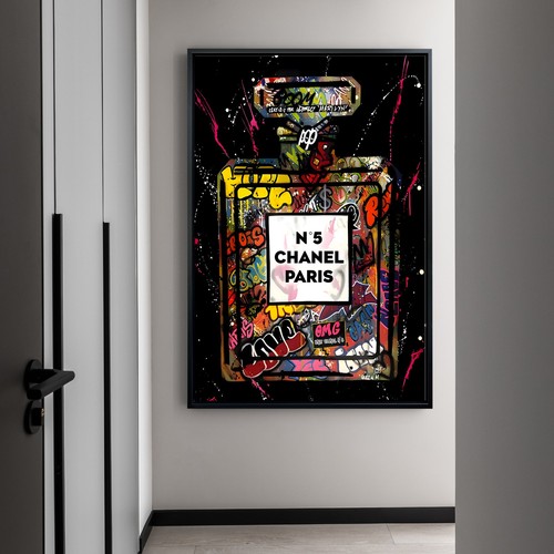 Pop art chanel paris parfüm - pop,