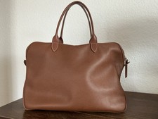 Longchamp Balzane Roots – Bowling Bag – Cognac (Größe M)