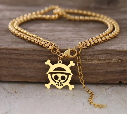 One piece totenkopf strohhut - one,