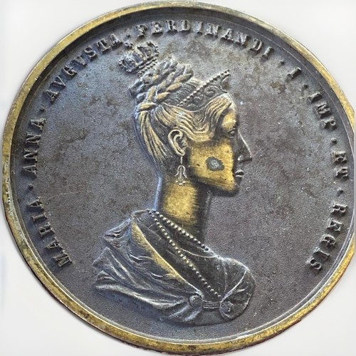Krönungsmedaille böhmen 1836 - krönungsmedaille,