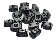 10x Brems Leitung Halterung