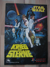 Star Wars Krieg Der Sterne Panini Sammelalbum 1977 komplett sehr guter Zustand