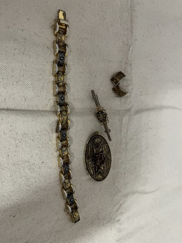 Alte schmuck konvolut - alte,