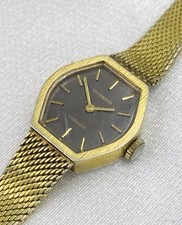 Dugena Classic Damenarmbanduhr – Goldfarben, Vintage 1970er
