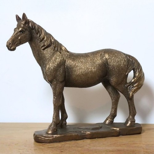 Pferd figur leonardo bronze - leonardo,