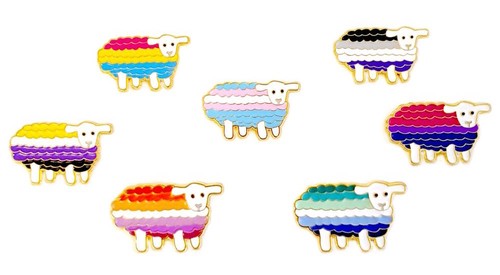 Regenbogen schaf weiß - regenbogen-schaf,