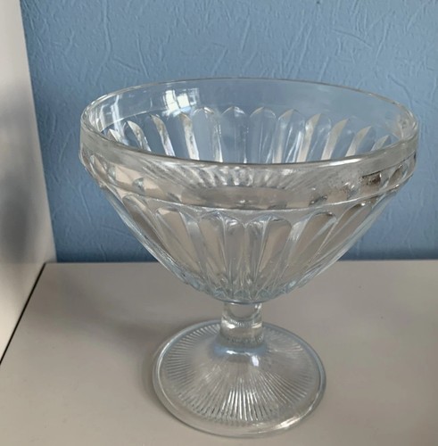 Fusskelch aus glas eisbombe - glas,