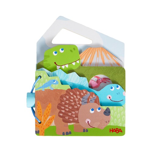 Haba holz babybuch dinos - haba,