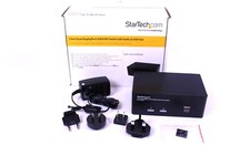 StarTech 2 Port DisplayPort Dual-Monitor KVM-Switch Umschalter mit Audio & USB
