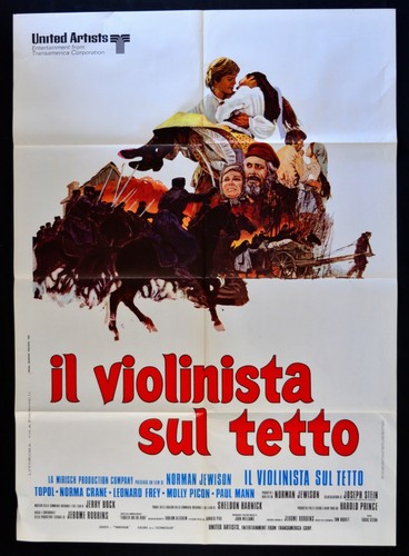 Poster die geiger auf dach - poster,