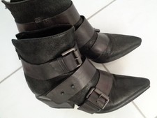 Vic Matie Stiefeletten Boots schwarz Gr 37 Top Zustand