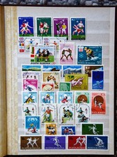 Briefmarken-Steckalbum mit ca