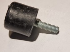 10 x Gummipuffer Typ B Schwingungsdämpfer Mittlere Härte Anschlagpuffer Gummi M4