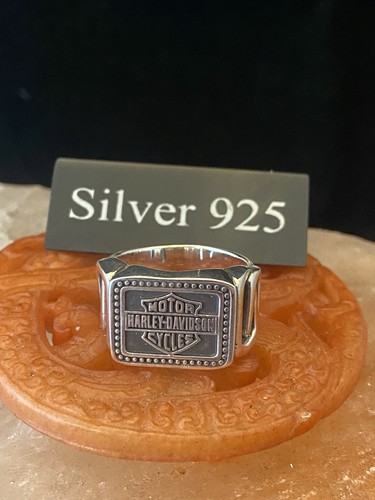 Silber harley siegelring - harley,