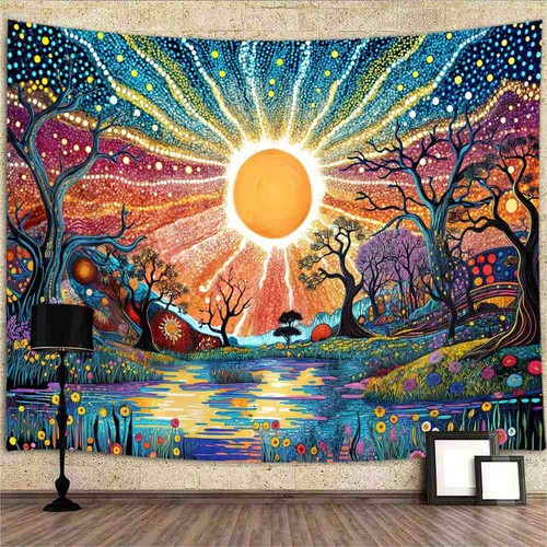Psychedelischer garten - psychedelischer,