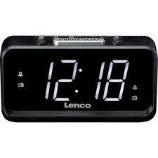 Lenco Tischradio FM, AM UKW, USB Weckfunktion Schwarz