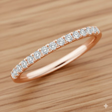 Rotgold Ehering rund 0,24