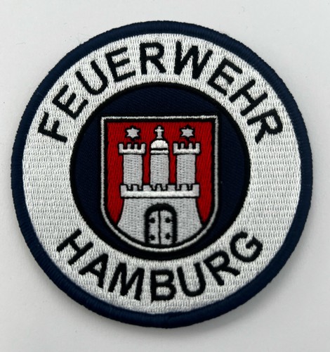 Feuerwehr hamburg retro - feuerwehr, patch