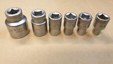 6x Stahlwille Nuss 1/2"