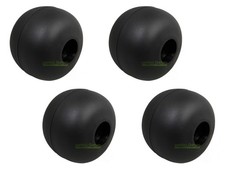 4X Laufrolle Stützrad