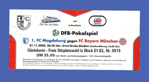 2000 dfb pokal - 2000/01, dfb-pokal