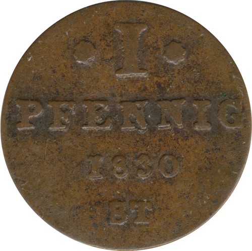 Lippe1 pfennig 1830 - lippe1, paul